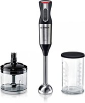 HANDBLENDER BOSCH MS6CM6120 WIT ZILVER 1000W - Handblender - Draagbare blender -Hand mixer