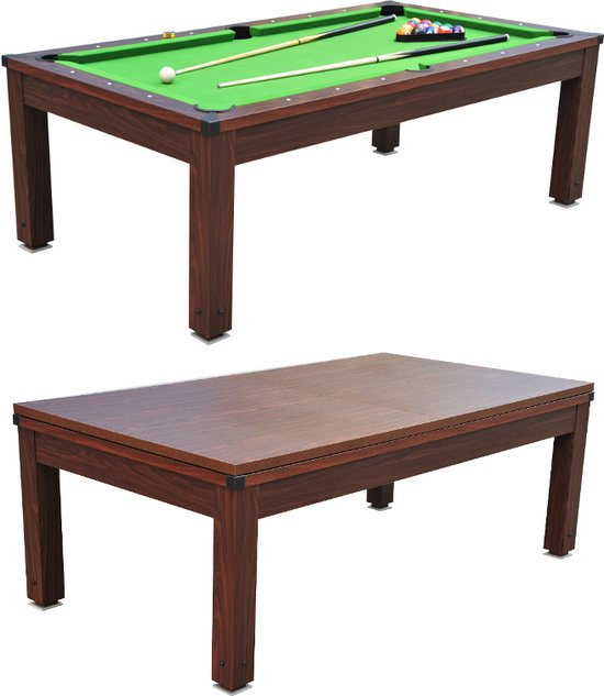 Modulaire tafel - Biljart IMPERIALE - Regelbare hoogte - 207 x 114 x 79 cm L 207.7 cm x H 78.5 cm x D 114.2 cm