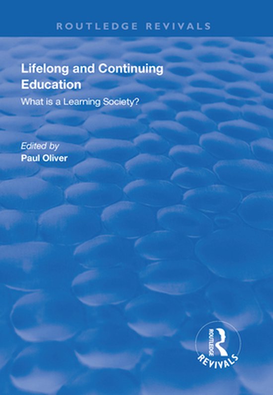 Routledge Revivals - Lifelong and Continuing Education