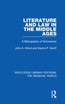 Routledge Library Editions: The Medieval World 1 - Literature and Law in the Middle Ages