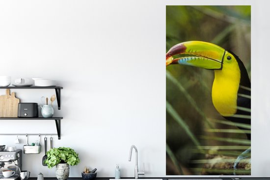 Affiche Toucan - Feuilles - Branche - 75x150 cm