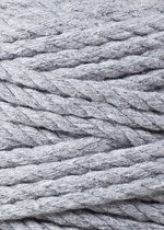 Bobbiny Macrame Triple Twist 5 mm - Silver