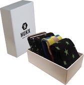 HUKX Naadloze Sokken 4-Pack "Sultan" Heren Sokken Giftbox Maat 41-46