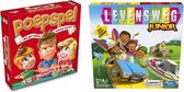Spellenbundel - 2 Stuks - Poepspel & Levensweg Junior