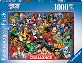 Ravensburger puzzel DC Comics - Legpuzzel - 1000 stukjes Challenge