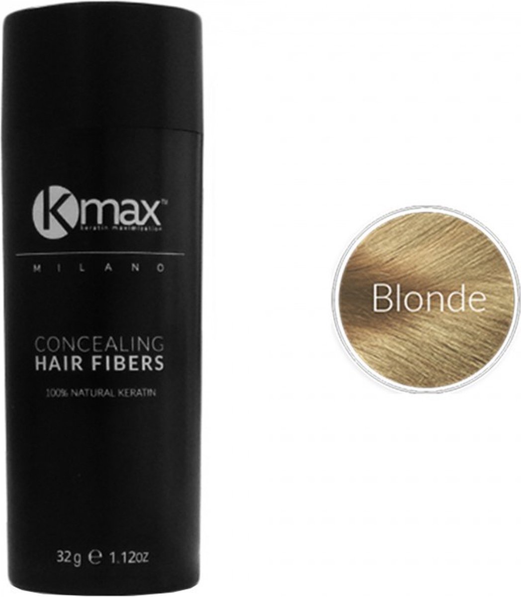 Kmax keratine haarvezels - Blond (32 gr)