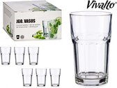 Set van 6 Mojito/Cocktail/Longdrinkglazen - 32cl