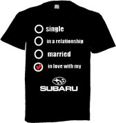 Subaru T-shirt maat L