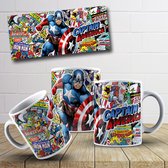 Captain Amerika Mok - The avengers - merchandise