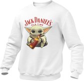 Heren Trui - Jack Daniels Baby Yoda - Star Wars - The Mandalorian