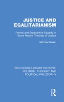 Routledge Library Editions: Political Thought and Political Philosophy - Justice and Egalitarianism