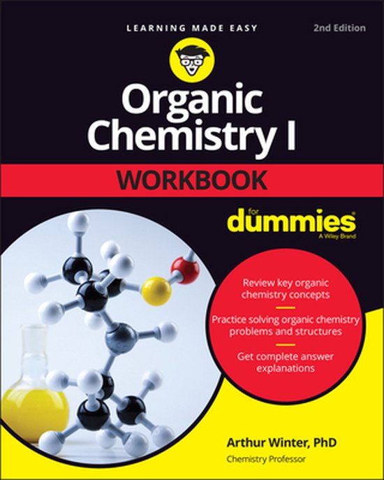 Boek cover Organic Chemistry I Workbook For Dummies van Arthur Winter (Paperback)