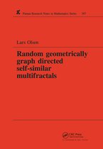 Chapman & Hall/CRC Research Notes in Mathematics Series - Random Geometrically Graph Directed Self-Similar Multifractals