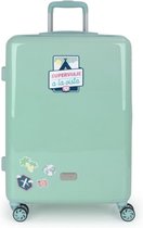 Gabol Medium Koffer Mr. Wonderful- 66 cm - TSA slot - Licht Groen
