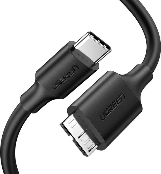 heuvel Supplement Circus UGREEN USB C naar Micro USB 3.0 Kabel Harde Schijf Kabel Compatibel met USB  3.0... | bol.com
