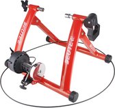 Noiller Fietstrainer - Fietstrainer rollenbank - Indoor fietstrainer - Fietstrainers direct drive - Rood - 750 Watt