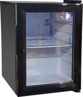 Minibar VDT - koelkast - restauration - 21 litres - porte vitrée - édition blanche