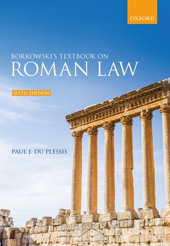 Borkowski's Textbook on Roman Law - cover