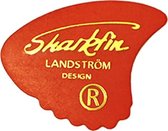 Sharkfin plectrum 0.52 mm 6-pack