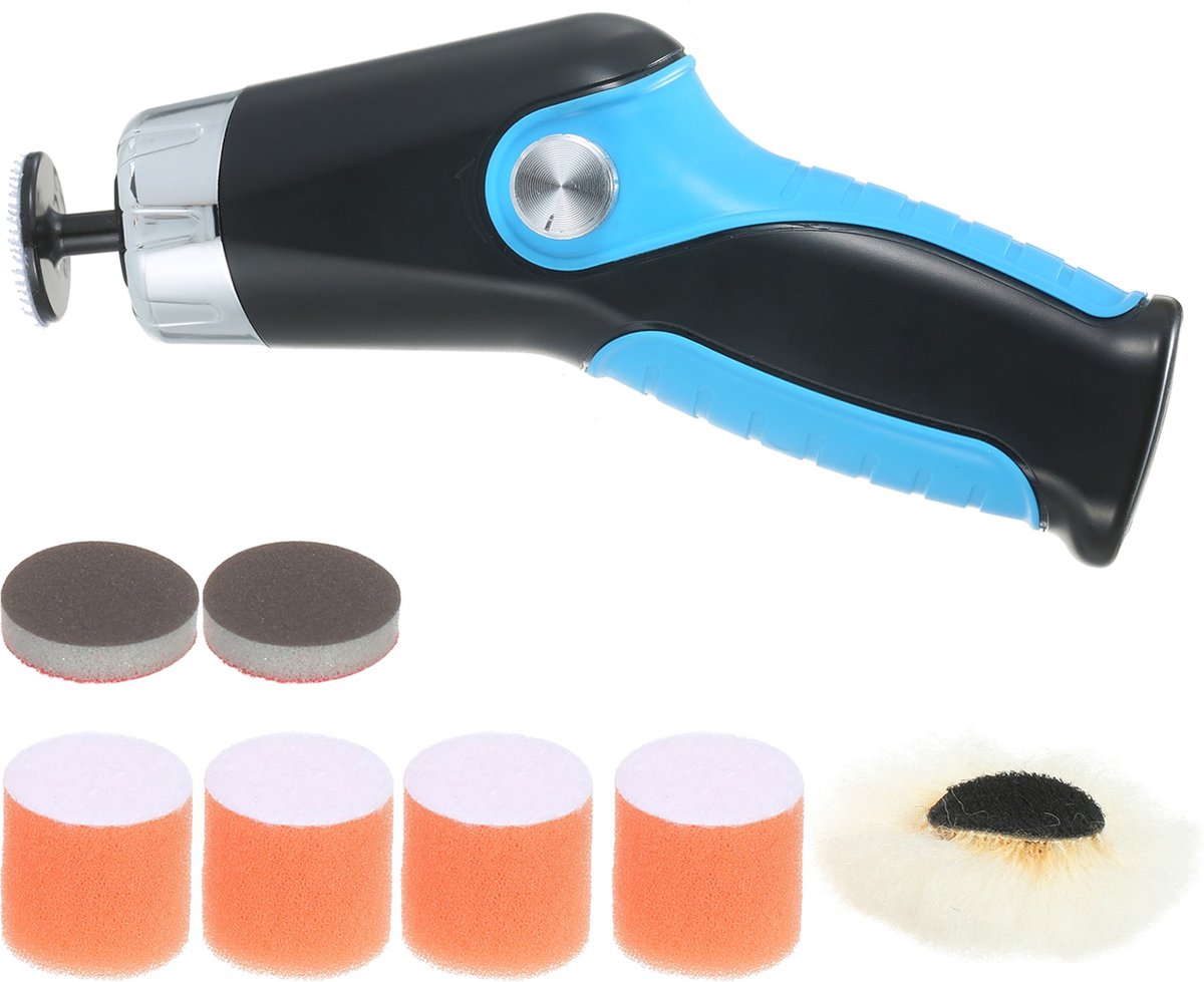 Mini polijstmachine, zerotop 980W orbitale polijstmachine polijstmachine met snelheid 850-3200RPM, 6 variabele snelheid, zijhandgreep, polijstspons Accessoireset voor auto, meubels, metaal Mini polijstmachine, zerotop 980W orbitale polijstmachine polijstmachine met snelheid 850-3200RPM, 6 variabele snelheid, zijhandgreep, polijstspons Accessoireset voor auto, meubels, metaal