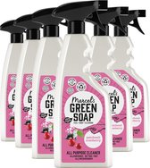 Marcel's Green Soap Allesreiniger Spray Patchouli & Cranberry - 6 x 500 ml