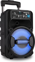 Enceinte de fête Bluetooth iDance GROOVE119 - avec lumière Discovery et microphone - Set karaoké - Zwart