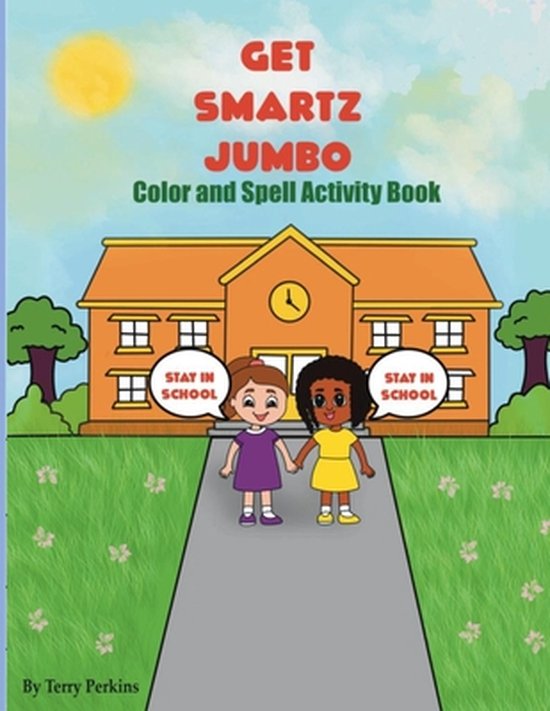 Get Smartz Jumbo Color and Spell Activity Book - cover