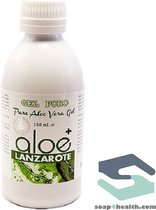 Aloe Lanzarote Pure Gel, ideaal bij huidverzorging, huidverbetering, wondjes, eczeem, acne en schaafwondjes