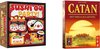 Afbeelding van het spelletje Spellenbundel - Kaartspel - 2 stuks - Sushi Go Party & Catan: Het Snelle Kaartspel