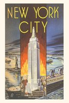 Pocket Sized - Found Image Press Journals- Vintage Journal Empire State Building, New York City