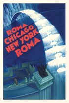 Pocket Sized - Found Image Press Journals- Vintage Journal Roma, Chicago, New York Roma, Travel Poster