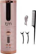 Automatische Krultang - Draadloze Magic Hair Curler - USB Oplaadbaar - Rose Gold