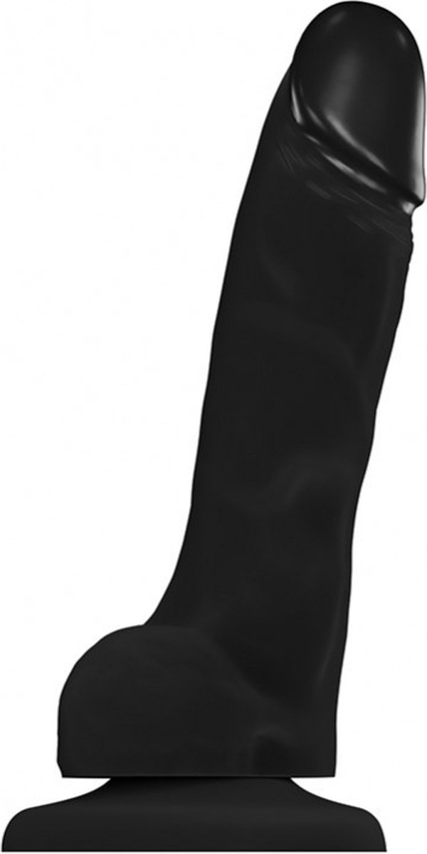 Goedkoopste Strap-on-me zwarte voorbinddildo - 17,1 cm (excl. strap-on slip