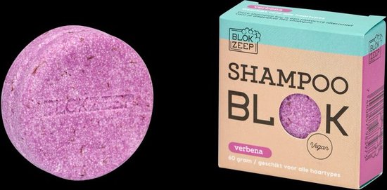 pensioen as Kort geleden Blok Zeep - Shampoo Bar - Verbena- 60 gram - Donker haar | bol.com