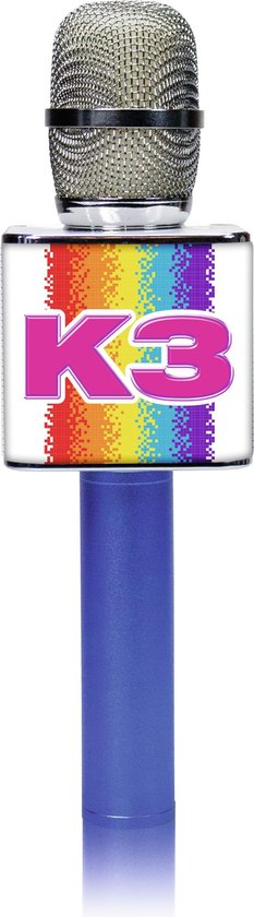 K3 Speelgoedmicrofoon - Karaoke Microfoon - Met Ingebouwde Luidspreker |  Bol.Com