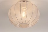 Lumidora Plafondlamp 74454 - E27 - Grijs - Stof - ⌀ 37.5 cm