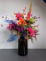 Flowersch Kunstbloem - zijden boeket - zijden bloemen - kleurrijk boeket Bloemfontein