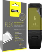 dipos I 3x Beschermfolie 100% compatibel met Garmin vivosmart HR PLUS Folie I 3D Full Cover screen-protector