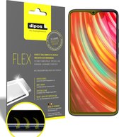 dipos I 3x Beschermfolie 100% compatibel met Xiaomi Redmi Note 8 Pro Folie I 3D Full Cover screen-protector