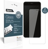 dipos I 2x Pantserfolie helder compatibel met ZTE Blade A610 Plus Beschermfolie 9H screen-protector