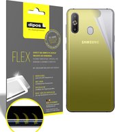 dipos I 3x Beschermfolie 100% compatibel met Samsung Galaxy A8s Rückseite Folie I 3D Full Cover screen-protector