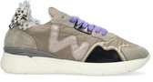 Womsh Runny Dames Lage sneakers - Dames - Beige - Maat 37