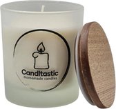 Cozy Candle 220ml - Candltastic - geurkaars - geurkaars in glas - handgemaakt - kaars in glas - soya wax