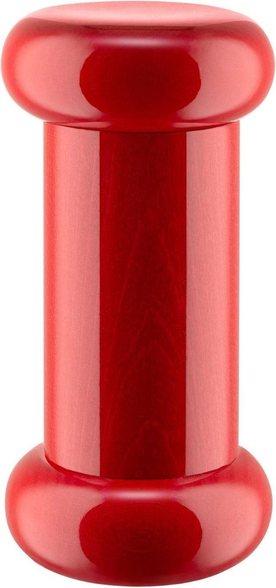 Alessi Pepermolen Twergi - ES19 - Rood - door Ettore Sotsass