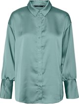 Vero Moda VMSIA L/S LOOSE SHIRT SB1 dames Blue surf - maat M