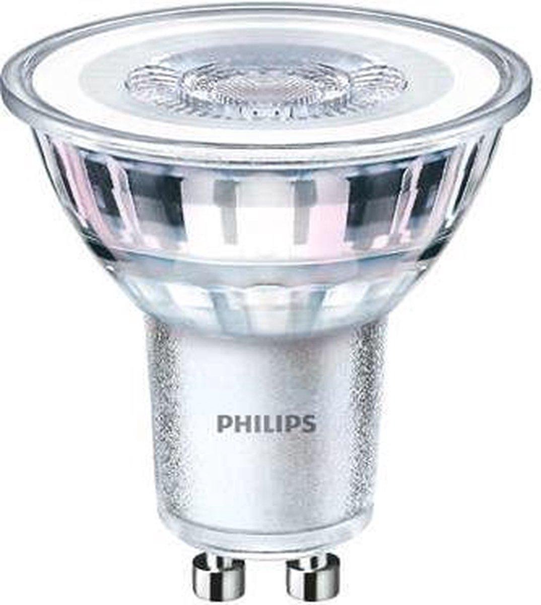 Ledlamp Philips CorePro LEDspot GU10 4.6W=50W 355 Lumen