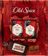 Old Spice - Geschenkset - Rock Charcoal - Shampoo + Douchegel