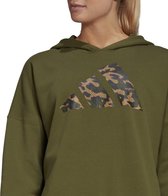 adidas Originals W Aop Os Hd Sweat Vrouwen Groene Heer