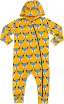 ONESIE W. HOOD FOX - SAFFRON - 86