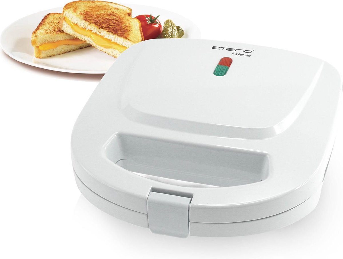 Emerio ST-109724.3 Tosti-apparaat Dubbele Toast Sandwich Maker Indicatie lampje Anti Aanbaklaag